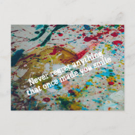 後悔するな ポストカード