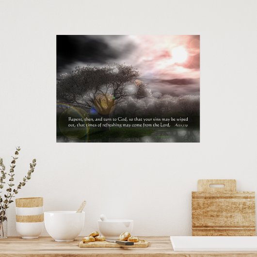 後悔する ポスター (キッチン)