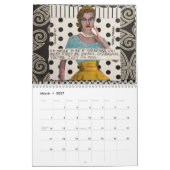 後悔のカレンダーを持つ無しために予定される悪い女の子 カレンダー (3月 2027)