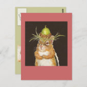 後悔チップマンクはがき ポストカード (正面/裏面)