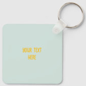 後悔過去と現在時制 キーホルダー (裏面)