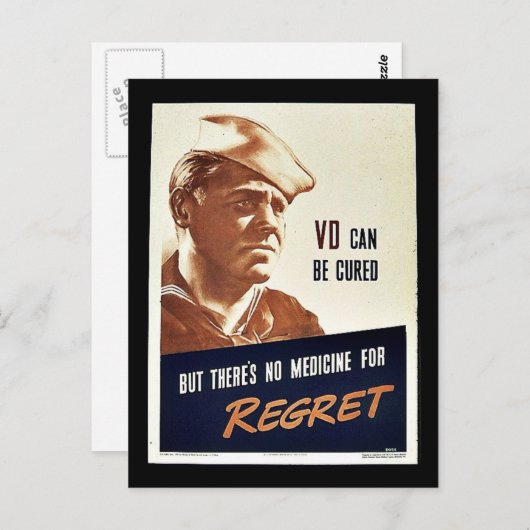 後悔 ポストカード (正面/裏面)