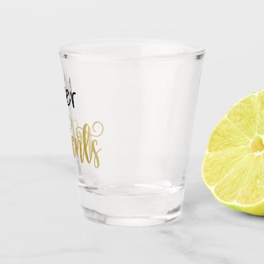 後患者おもしろいナース医師医療従事者 ショットグラス (右)