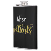 後患者おもしろいナース医師医療従事者 フラスク (左)