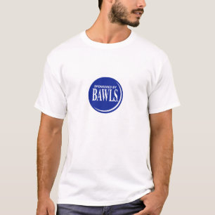 後援されるどなります Tシャツ