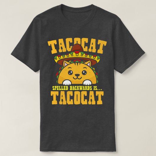 後方にタコカ Tシャツ (デザイン正面)