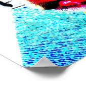 後方の動物 ポスター (角)