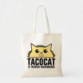後方のTacocat トートバッグ (正面)