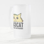 後方のTacocat フロストグラスビールジョッキ (正面左)