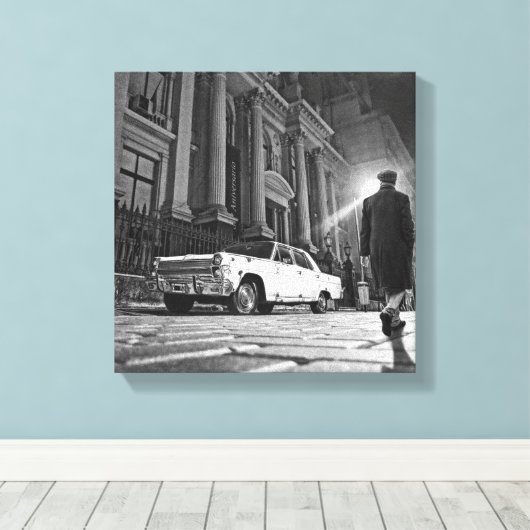 後暗 キャンバスプリント (インサイチュ (ウッドフロア))