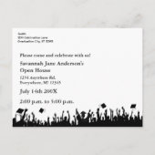 後期卒業式オープンハウス 案内ポストカード (裏面)