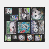 後毛布 フリースブランケット (正面(横))