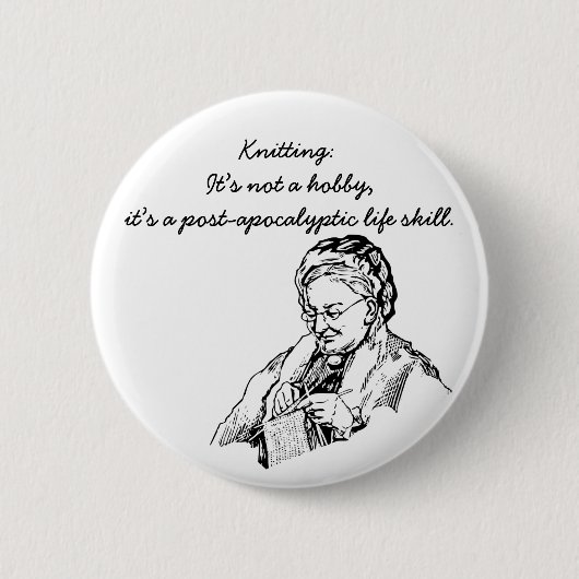 後終末論的な生命技術 缶バッジ (正面)