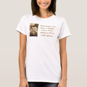 後終末論的な編み物 Tシャツ