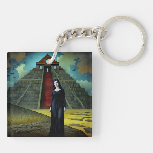 後見人 キーホルダー (裏面)