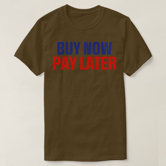 後買で支払う Tシャツ (デザイン正面)