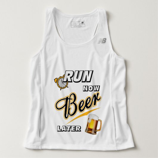 後走でビール Tシャツ (デザイン正面)