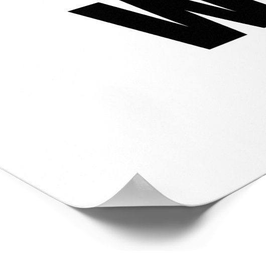 後走でワイン ポスター (角)