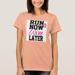 後走でワイン Tシャツ