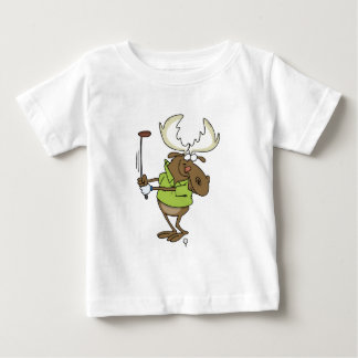 後輩のアメリカヘラジカプレーヤー ベビーTシャツ
