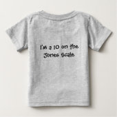 後輩の代理店 ベビーTシャツ (裏面)