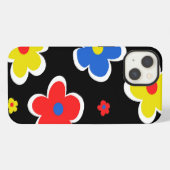 後輩の花模様 iPhoneケース (裏面横)