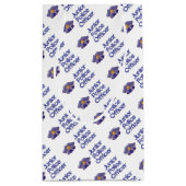 後輩の警官 スモールペーパーバッグ (裏面)