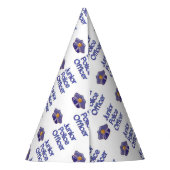 後輩の警官 パーティーハット (裏面)