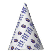 後輩の警官 パーティーハット (右)