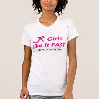 後輩株式会社"速い女の子" Tシャツ