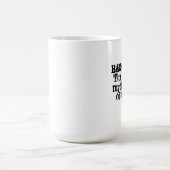 !後退させて下さい!! コーヒーマグカップ (中央)