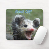 後退させて下さい マウスパッド (マウス)