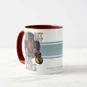 後退させて下さい-私は科学のマグをしています マグカップ (正面左)