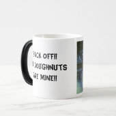 後退させて下さい!! doughnutsare鉱山!! モーフィングマグカップ (正面左)