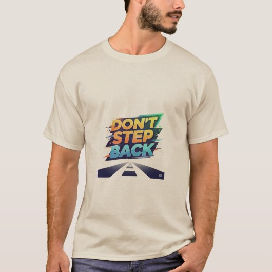 後退しない Tシャツ (正面)