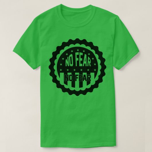 後退を恐れない Tシャツ (デザイン正面)