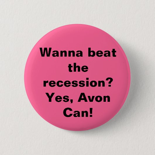 後退を打ちたいと思って下さいか。 Yes、Avonの缶! 缶バッジ (正面)