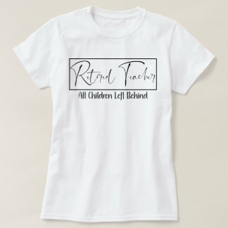 後退職したろの子離れおもしろい先生 Tシャツ