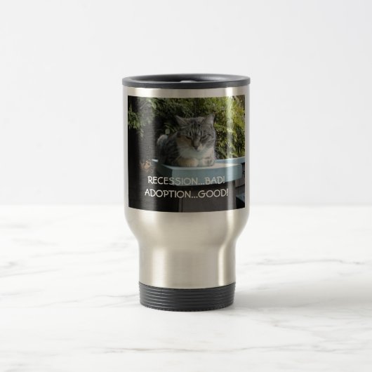 後退… 悪い! よい採用…! トラベルマグ (中央)