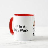 後部のマグの打撃を与えているナース マグカップ (正面左)