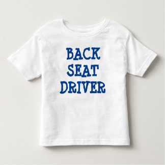 後部席の運転者2T トドラーTシャツ