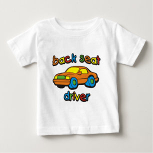 後部席の運転者 ベビーTシャツ