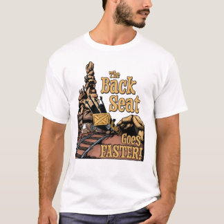 後部座席のTシャツの方が速くなる Tシャツ