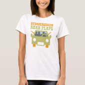 後部折り返しのおもしろいな遠征を合わせて下さい Tシャツ (正面)