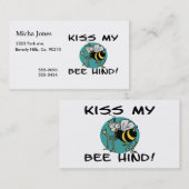 後部私の蜂に接吻して下さい 名刺 (正面/裏面)