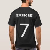(後部) OOKIE #7 Tシャツ (裏面)