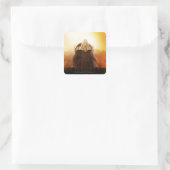 後頭部（クラウン付き） スクエアシール (バッグ)