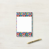 後it®ノート4" x 6" NOVINO Navinのjoshiによる芸術 ポストイット (デスク上)