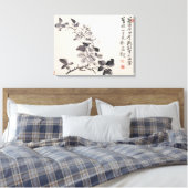 徐魏の花の模造第5号 キャンバスプリント (インサイチュ (寝室))