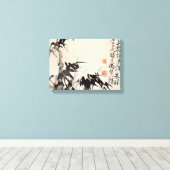 徐魏 – 竹 キャンバスプリント (インサイチュ (ウッドフロア))